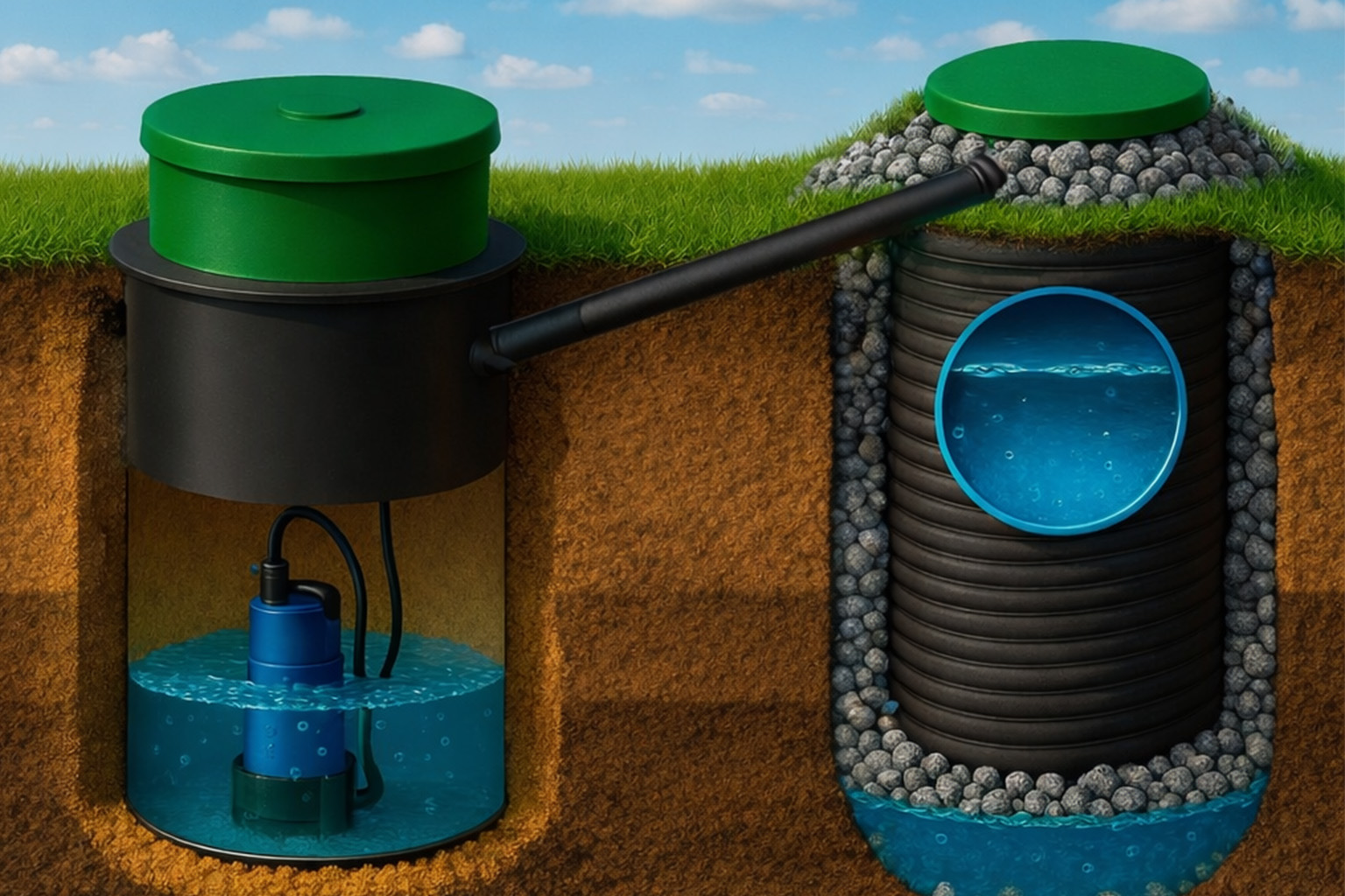 Высокий УГВ — альпийская горка